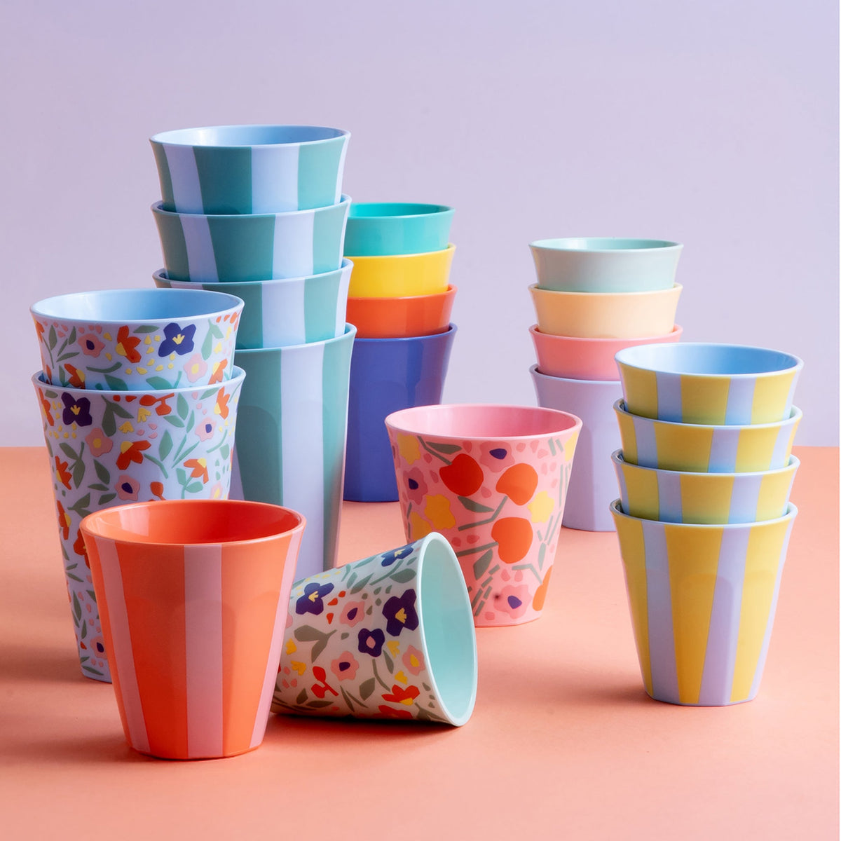 koziol Becher NORA CUP M STRIPES