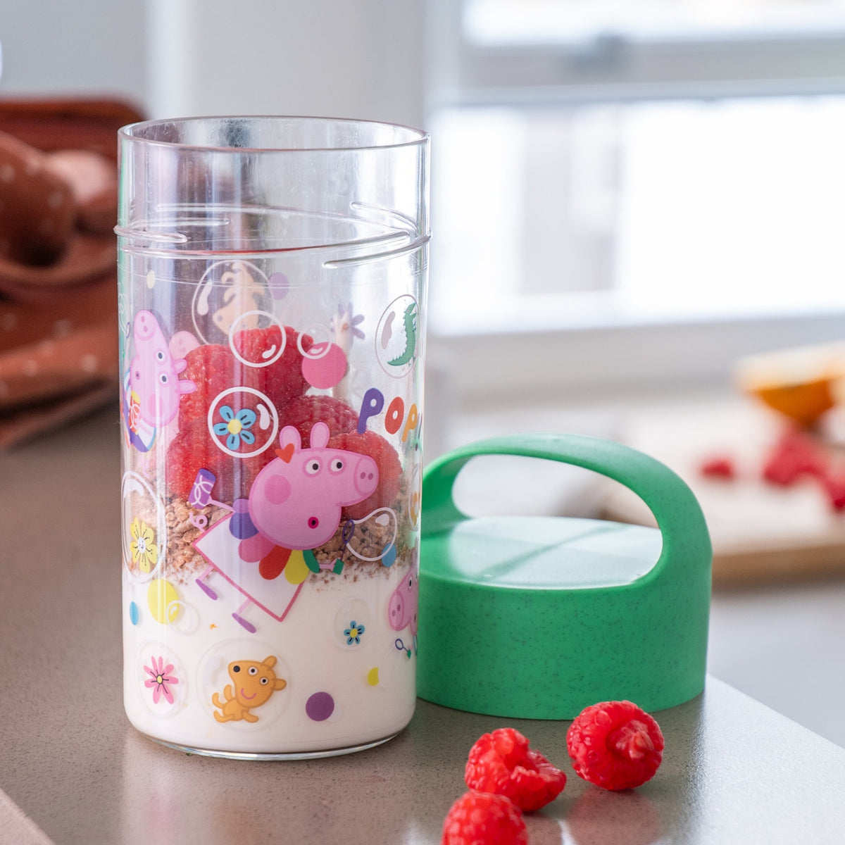 koziol pot à encas / gourde BUDDY SNACK 0,5 PEPPA PIG POP