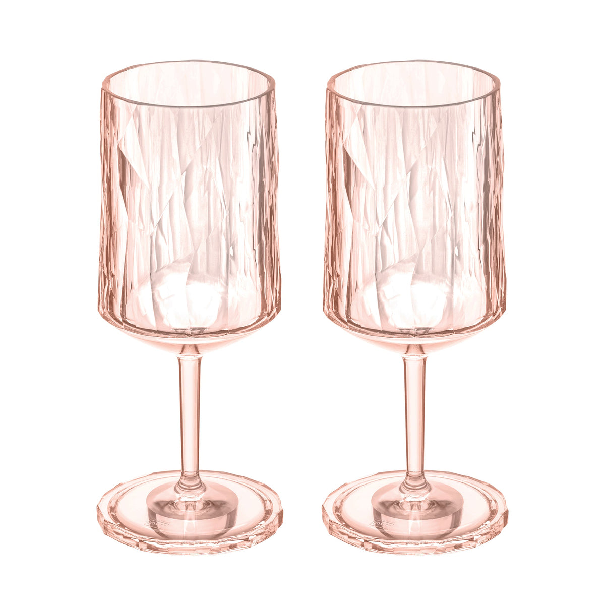 transparent rose quartz