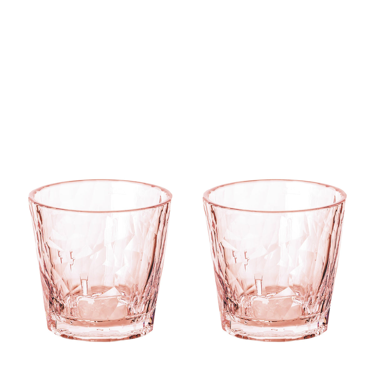 transparent rose quartz