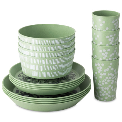 BLOMSTER SET – nature leaf green