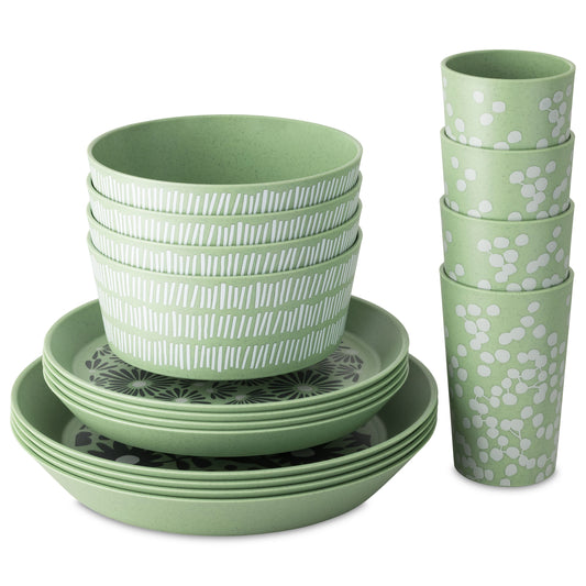 BLOMSTER SET – nature leaf green