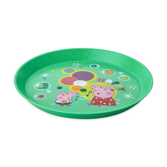 CONNECT PLATE PEPPA PIG POP – organic spring green