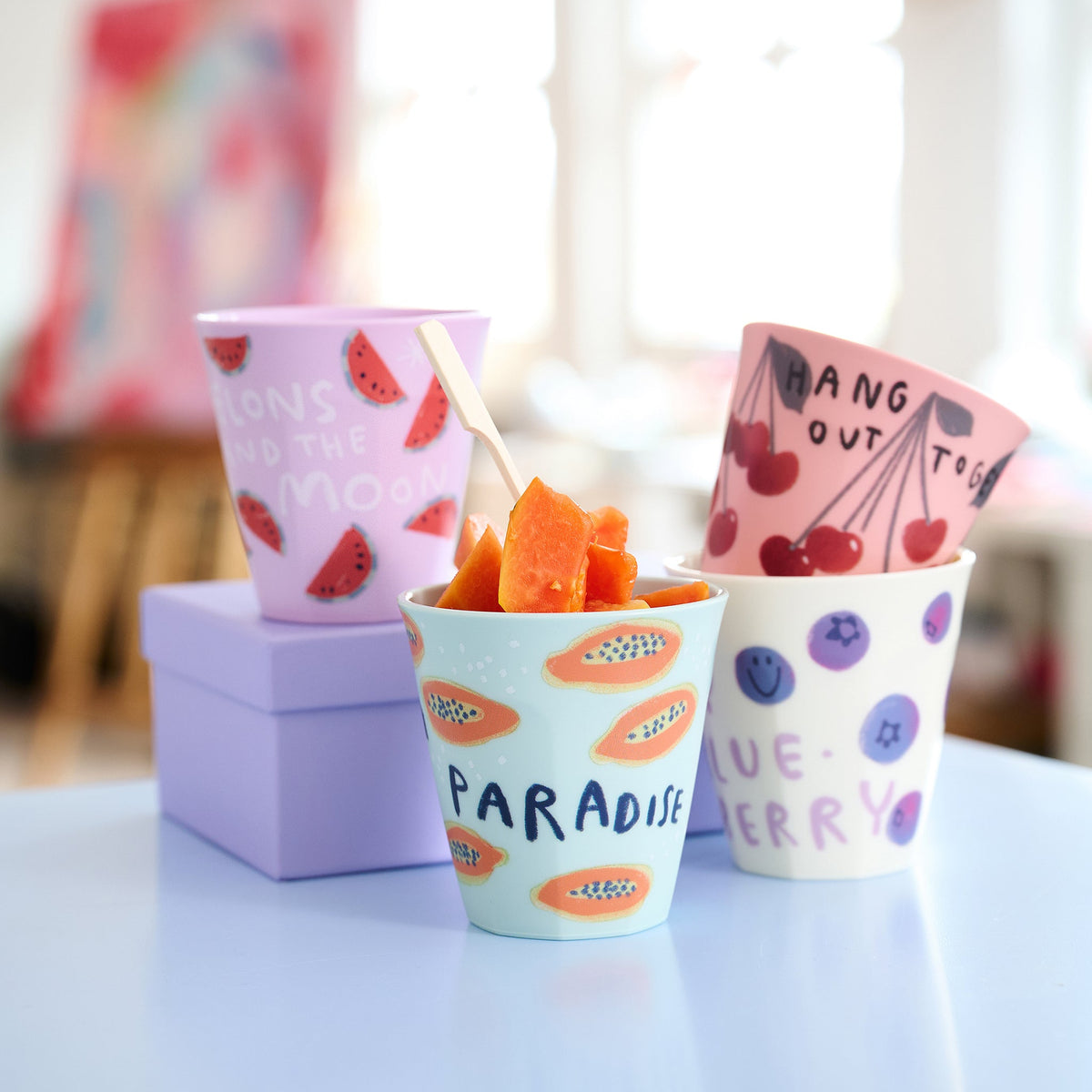 koziol gobelet NORA CUP M JUICIES BLUEBERRY