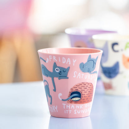 koziol Becher NORA CUP M PURRS SUNDAY