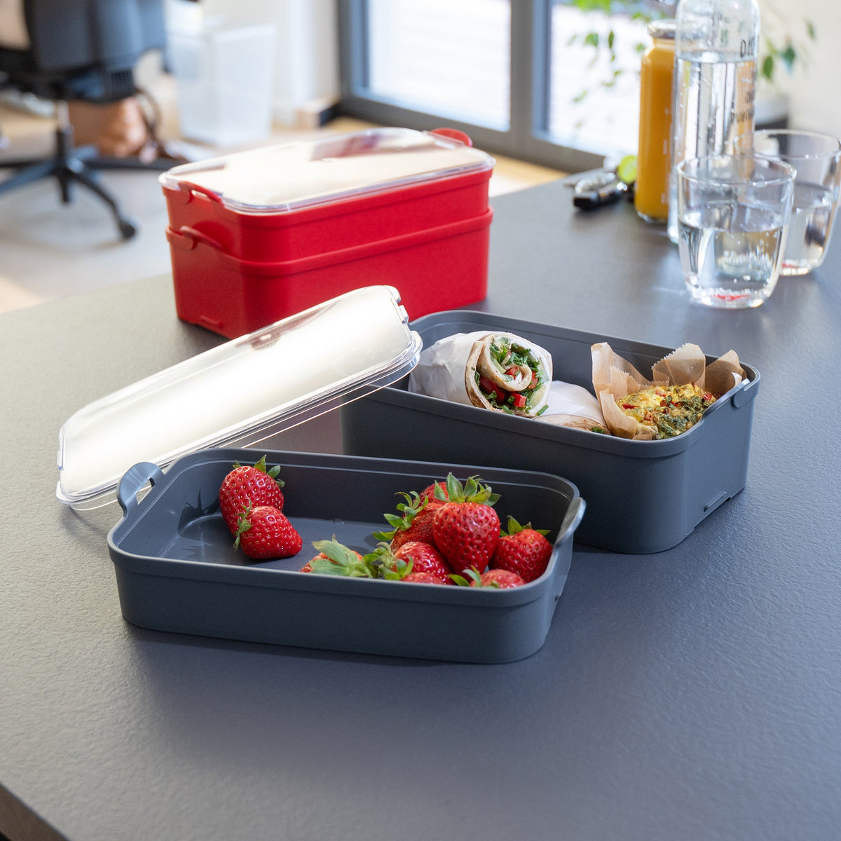 koziol bento box 2l STAKK BENTOBOX 2