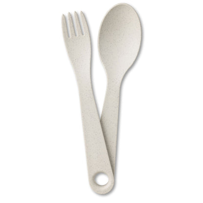 koziol 2-piece cutlery set TWIST SNACK