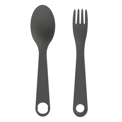 koziol 2-piece cutlery set TWIST SNACK