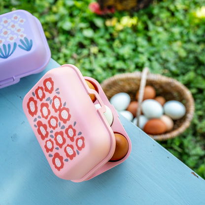 koziol boîte à œufs EGGS TO GO MINI BLOOMIES ANEMONE