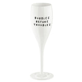 CHEERS No. 1 BUBBLES BEFORE TROUBLES