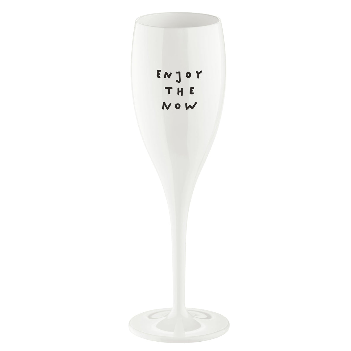 koziol verre imprimé CHEERS No. 1 ENJOY THE NOW