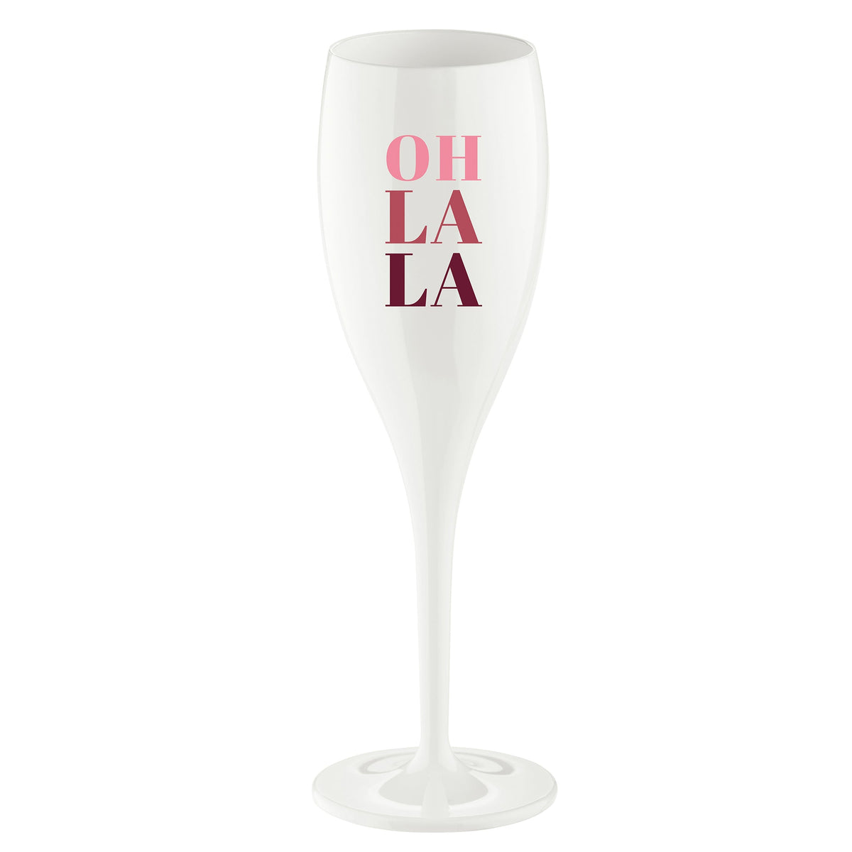 koziol verre imprimé CHEERS No. 1 OH LA LA