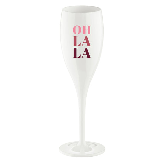 koziol verre imprimé CHEERS No. 1 OH LA LA