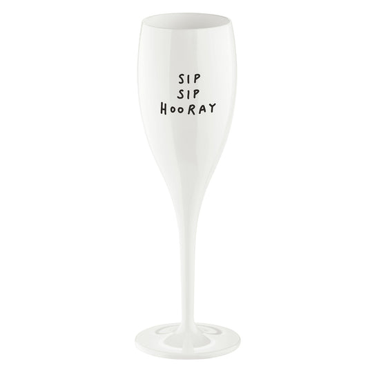 koziol verre imprimé CHEERS No. 1 SIP SIP HOORAY