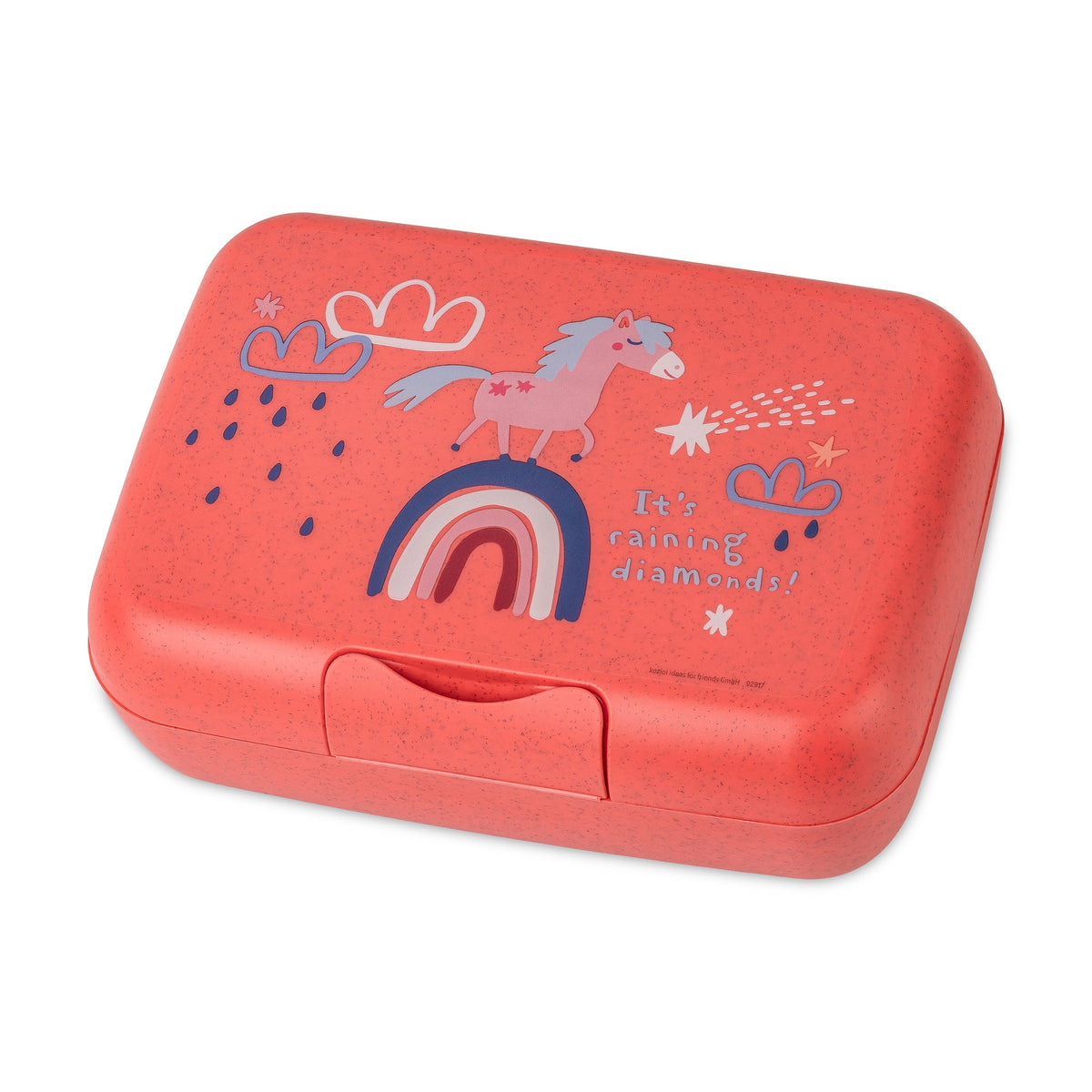 koziol lunch box with dividing tray CANDY L DREAMS