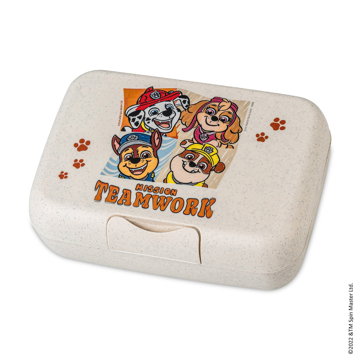 koziol lunch box with dividing tray CANDY L GROW PAW PATROL