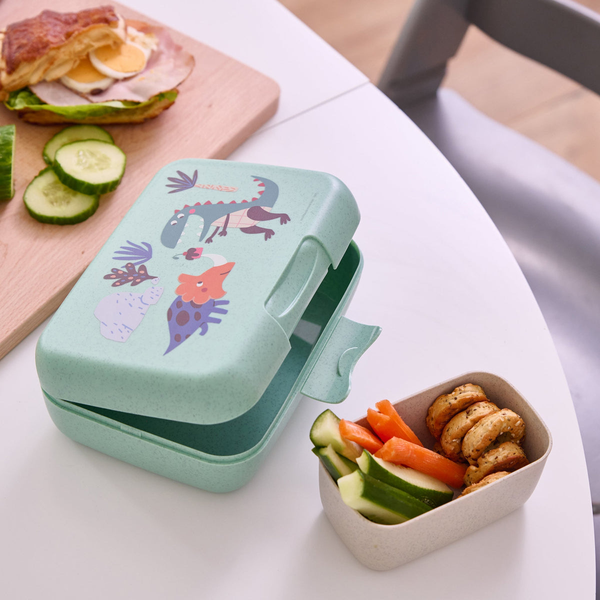 koziol boîte repas avec compartiment CANDY L REX