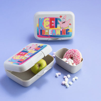 koziol lunch box with dividing tray CANDY L SPONGEBOB PATRICK