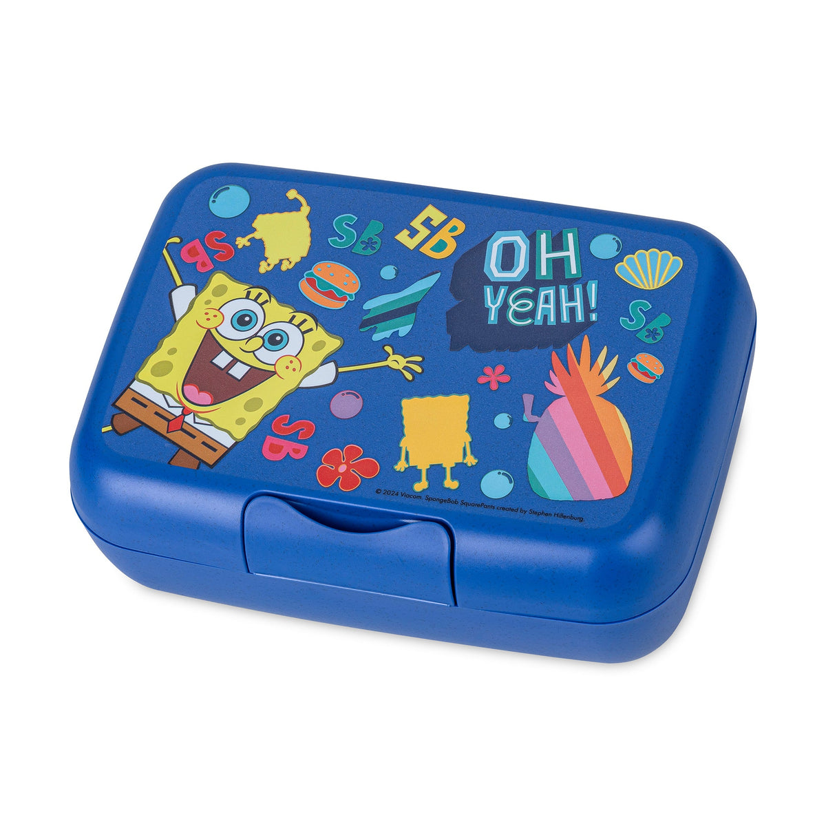 koziol lunch box with dividing tray CANDY L SPONGEBOB SQUAREPANTS