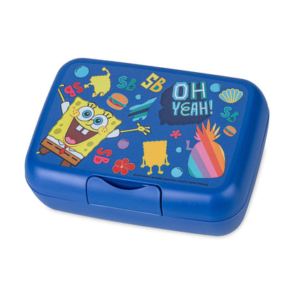 koziol lunch box with dividing tray CANDY L SPONGEBOB SQUAREPANTS