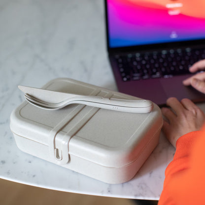 koziol lunch box with divider PASCAL L