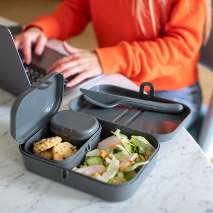 koziol set de boîtes repas + set de couverts PASCAL READY