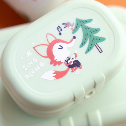 koziol set de boîtes repas + gourde HOP ON TO GO