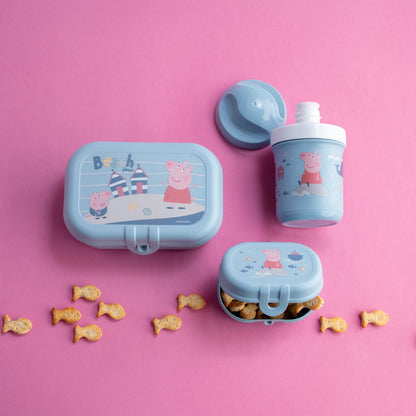 koziol set de boîtes repas + gourde PEPPA PIG WAVES TO GO