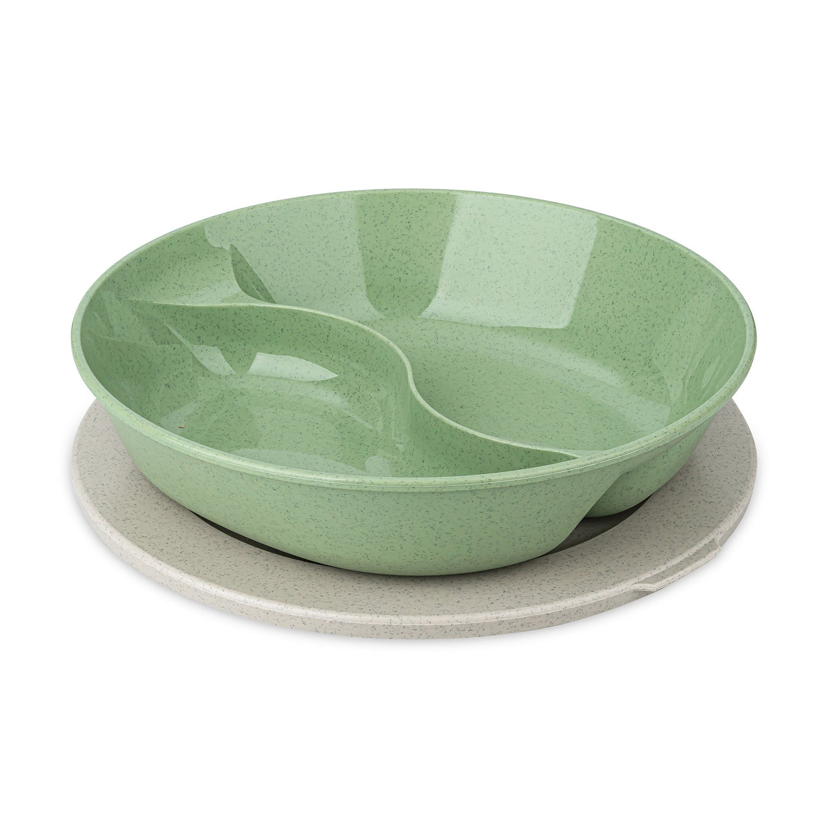 koziol assiette repas avec couvercle CONNECT SEPAREE 1,5