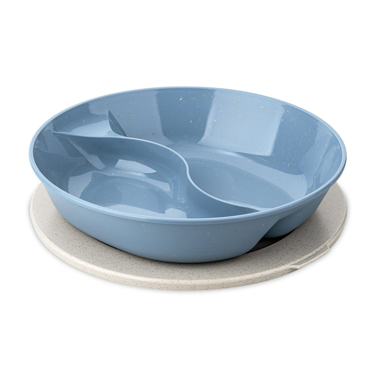 koziol assiette repas avec couvercle CONNECT SEPAREE 1,5