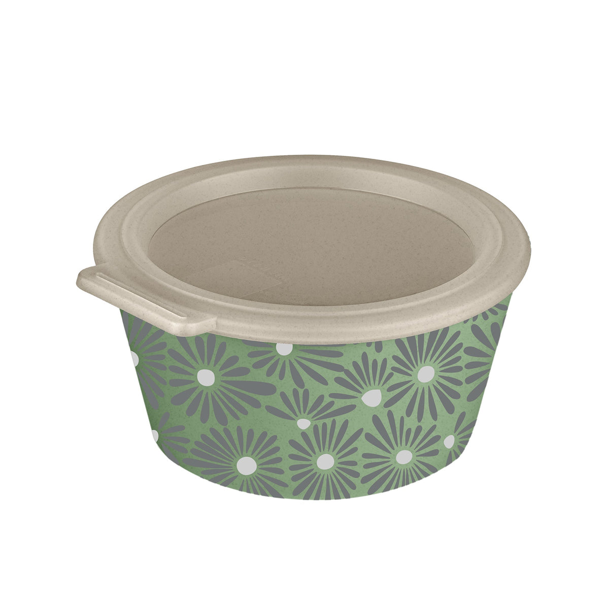 koziol bowl with lid BLOMSTER BOX 700ml DAISY