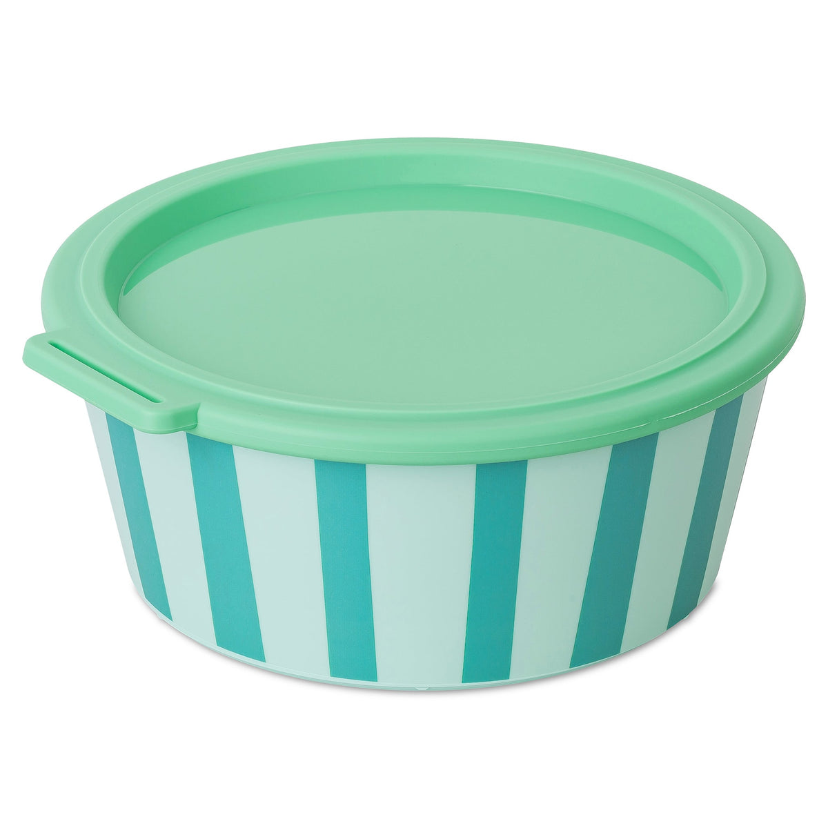 koziol bowl with lid NORA BOX 1,3l STRIPES