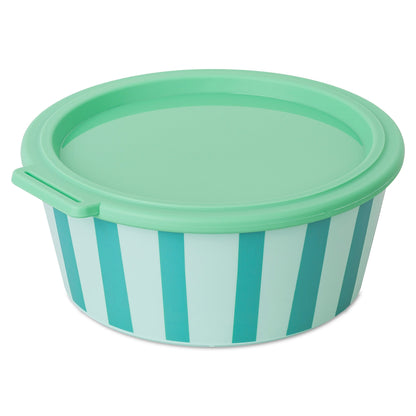 koziol bowl with lid NORA BOX 1,3l STRIPES