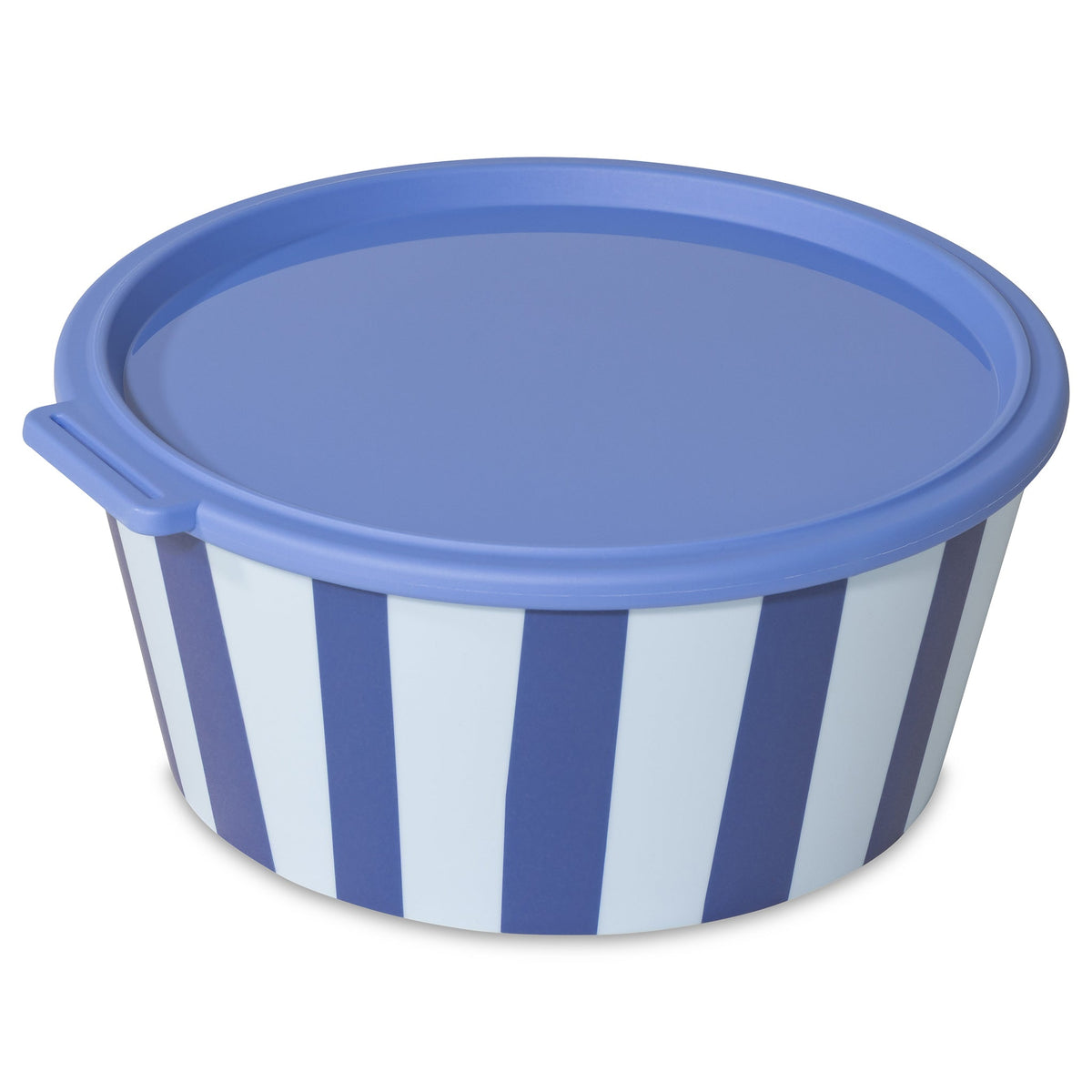 koziol bowl with lid NORA BOX 2,2l STRIPES