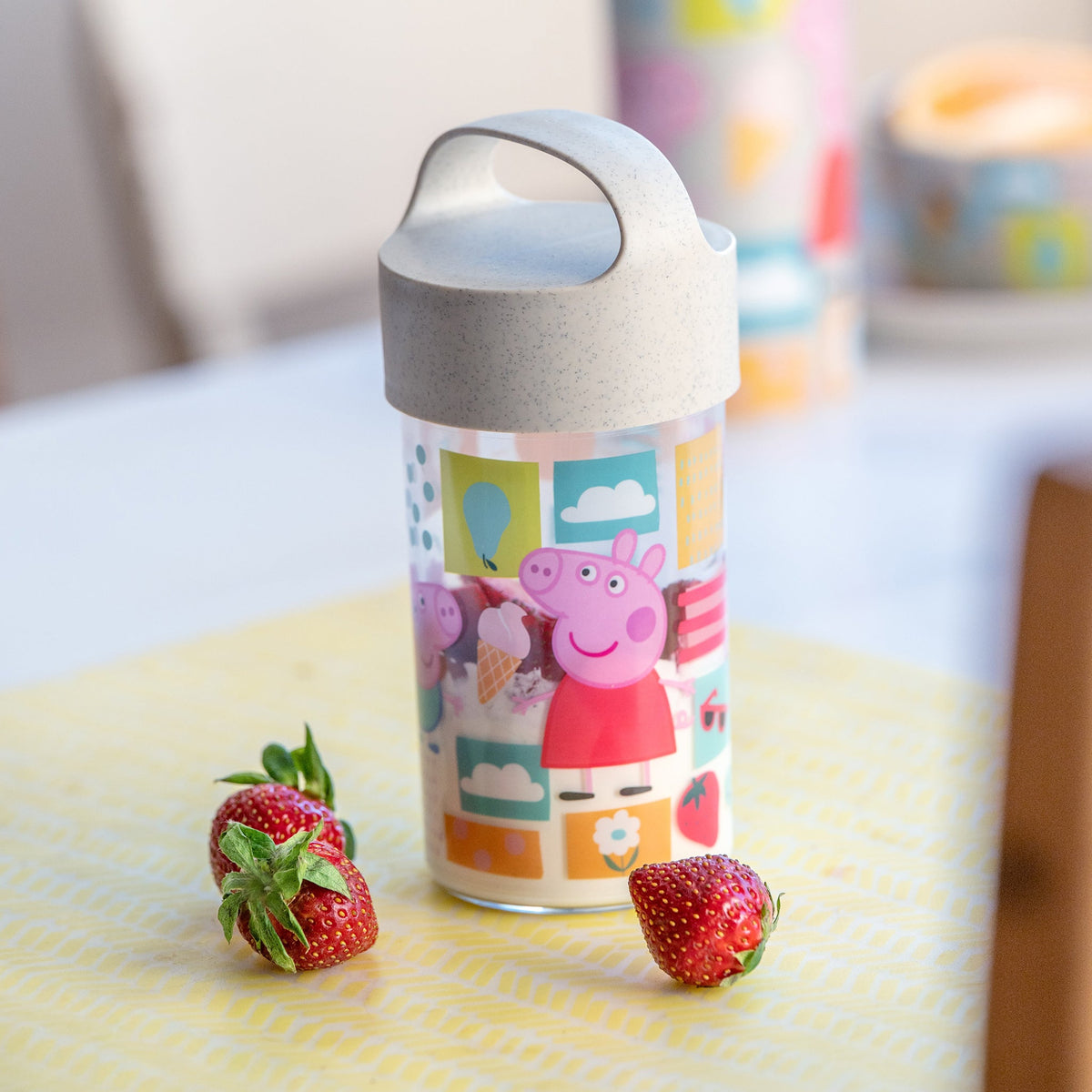 koziol snack pot / drinking bottle BUDDY SNACK 0,5 PEPPA PIG