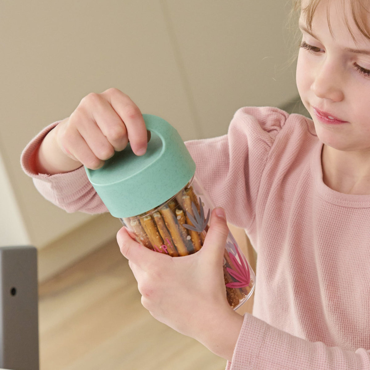 koziol snack pot / drinking bottle BUDDY SNACK 0,5 REX