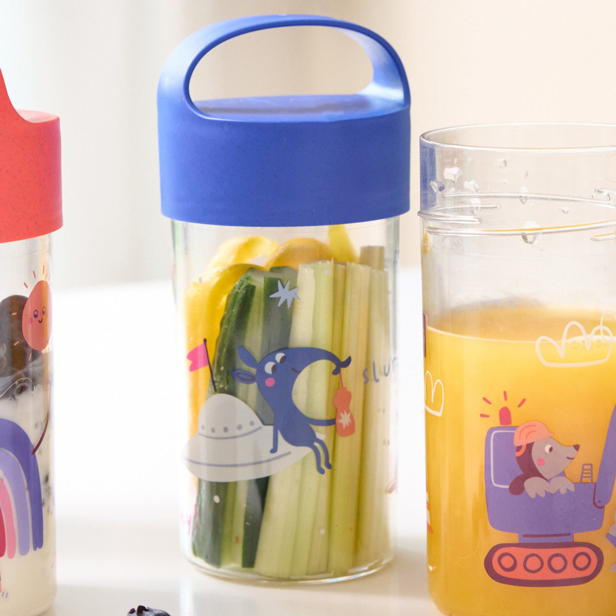 koziol pot à encas / gourde BUDDY SNACK 0,5 SPACE