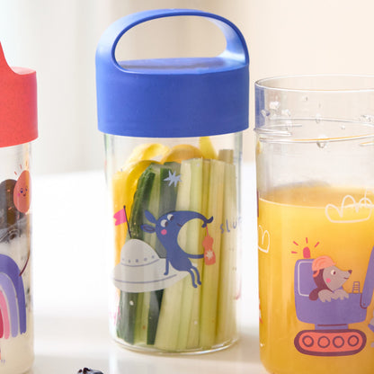 koziol pot à encas / gourde BUDDY SNACK 0,5 SPACE