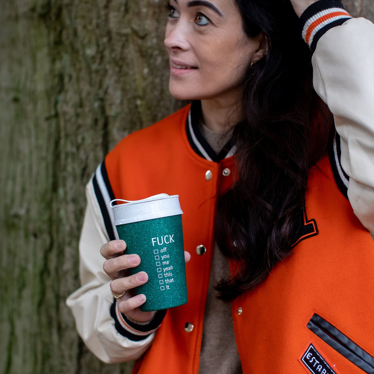 koziol insulated cup  ISO TO GO FUCK